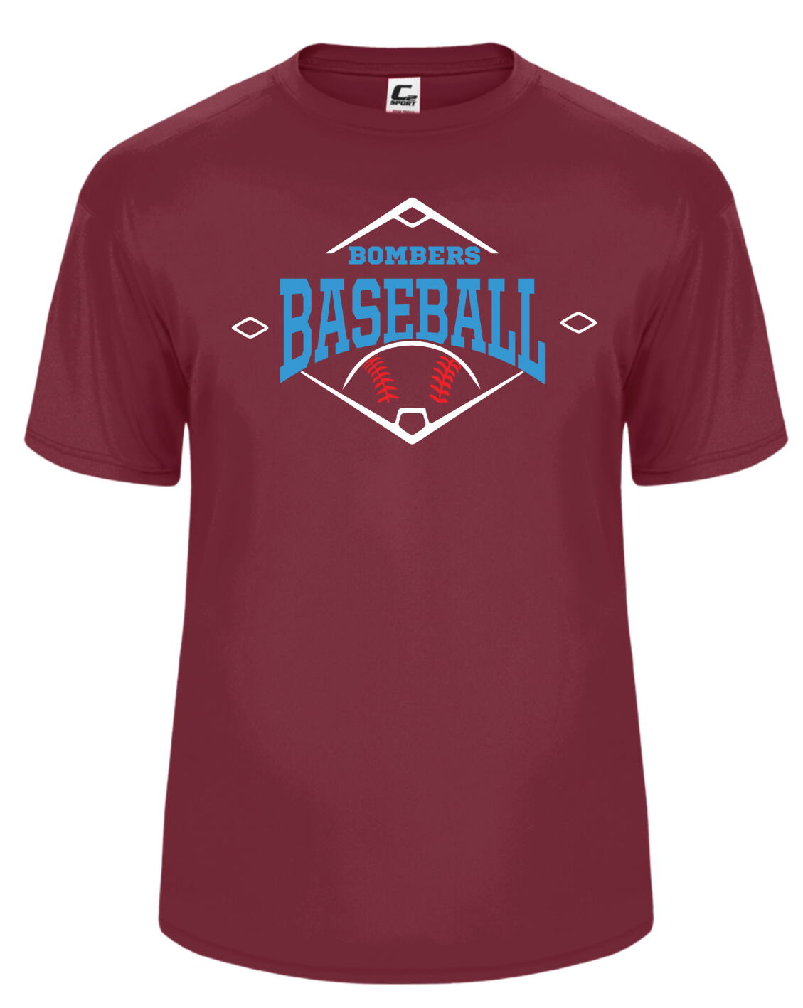 Youth Performance Bombers BB Diamond Ball T-shirt