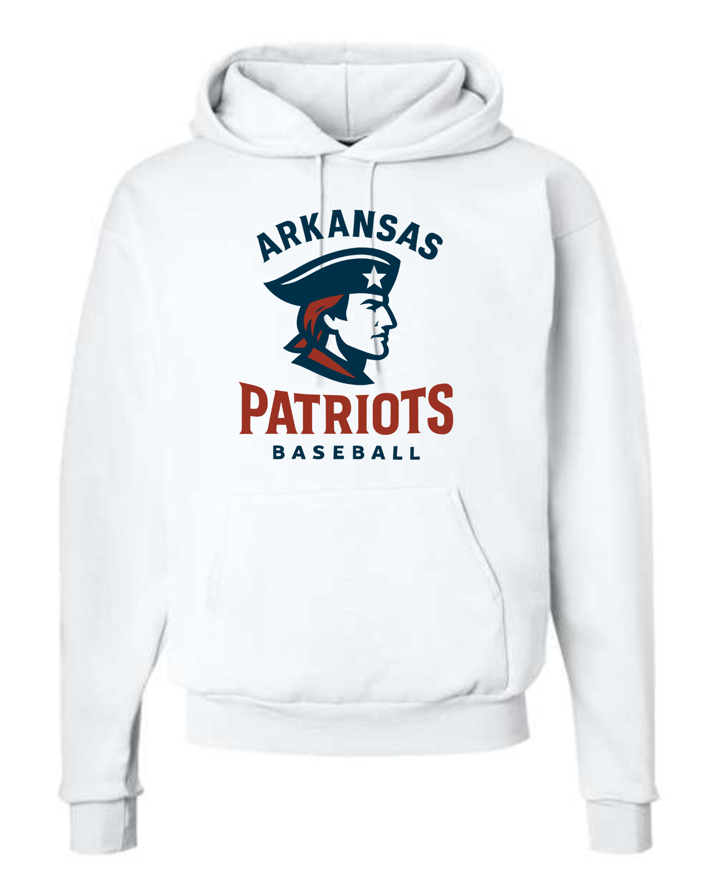 Arkansas Patriots Hoodie Option 1 (Multiple Color Options)