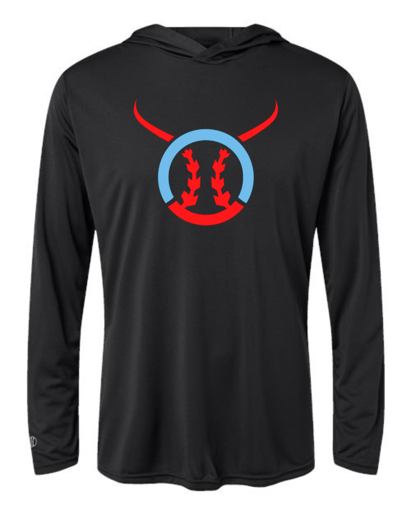 Bullpen Baseball Hooded Performance T-shirt Option 3 (Multiple Color Options)