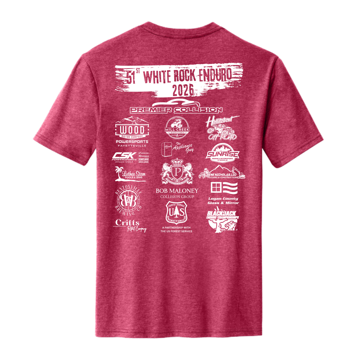 2026 White Rock Enduro ADULT T-Shirt