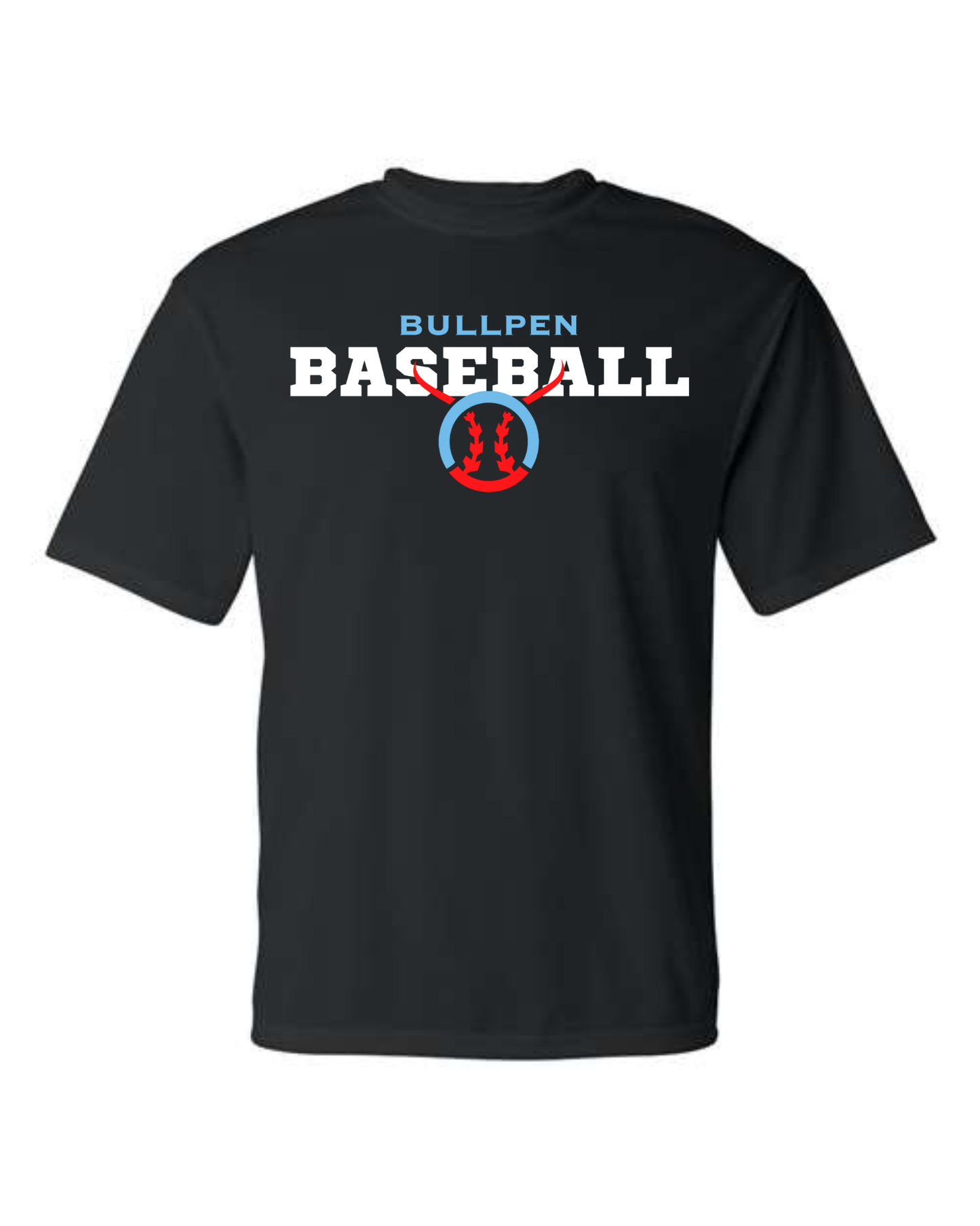Youth Bullpen Baseball Performance T-shirt Option 15 (Multiple Color Options)