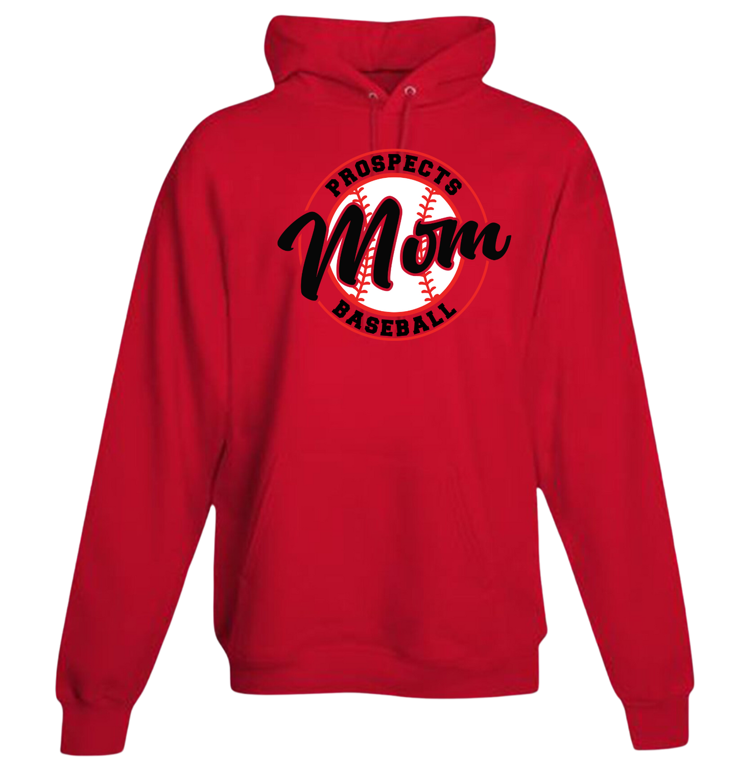 Adult Hoodie Prospects Baseball Mom ( 3 Color Options )