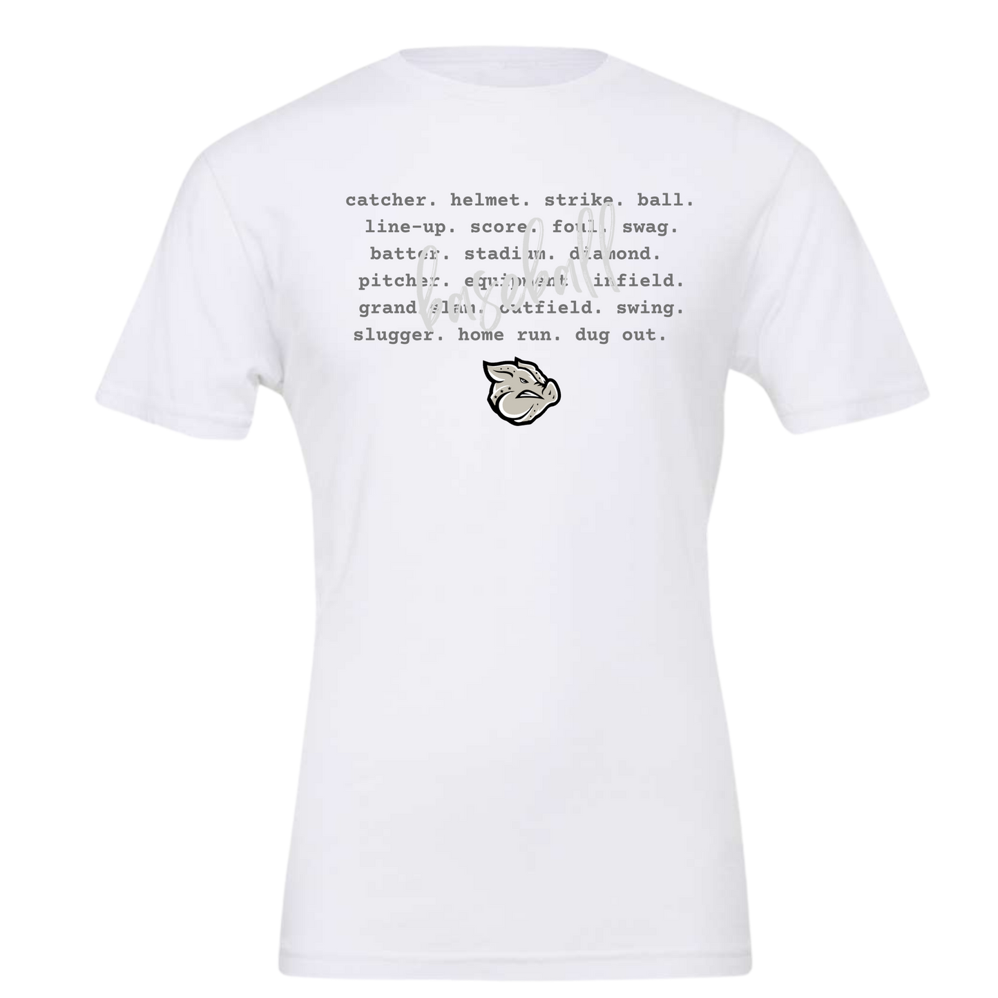 Words of Baseball T-Shirt