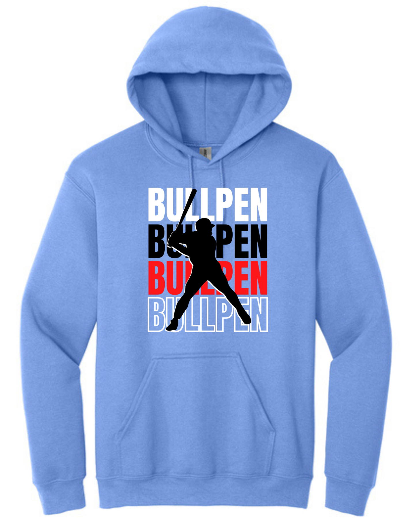Youth Bullpen Baseball Hooded Sweatshirt Option 17