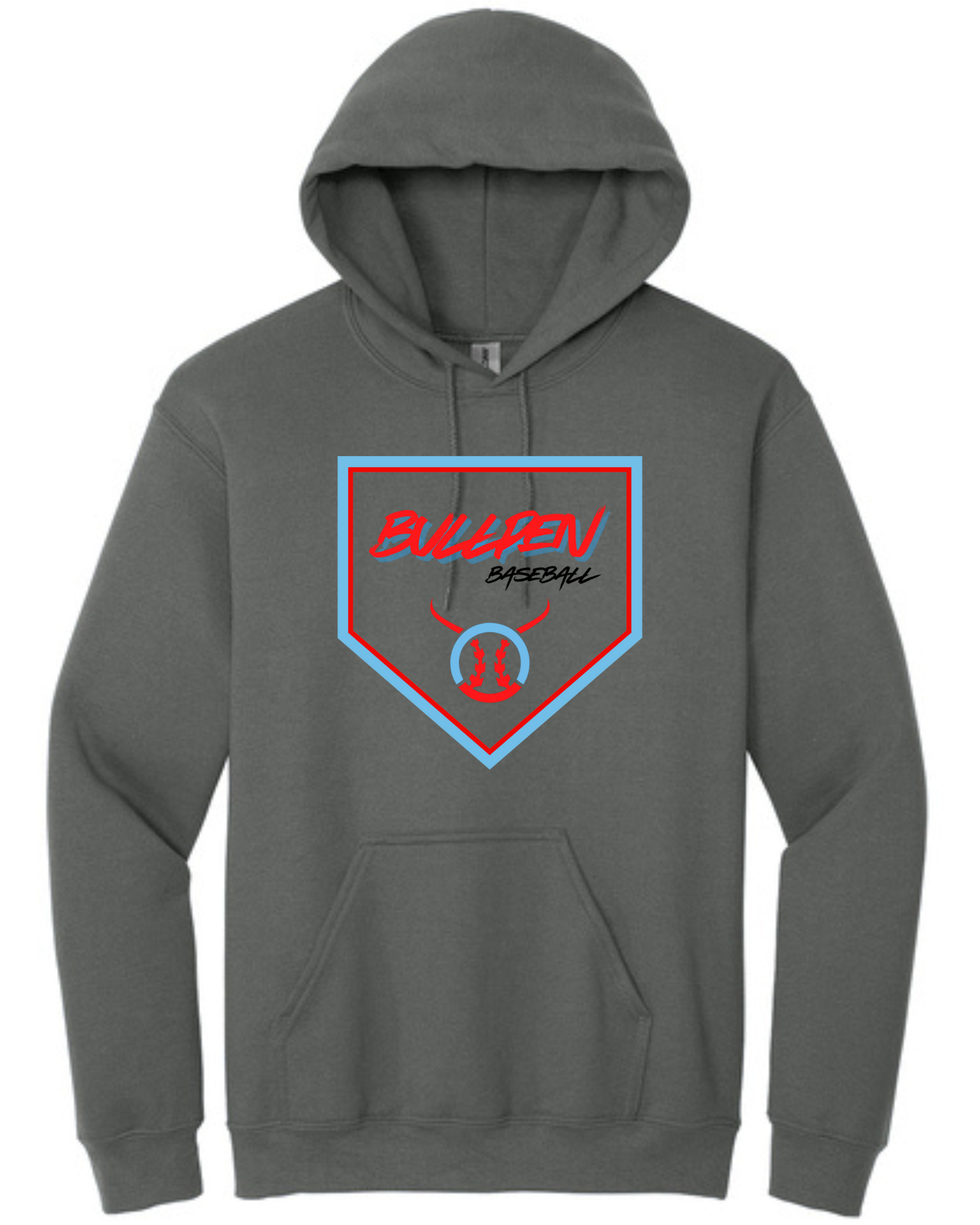 Bullpen Baseball Hooded Sweatshirt Option 8 (Multiple Color Options)