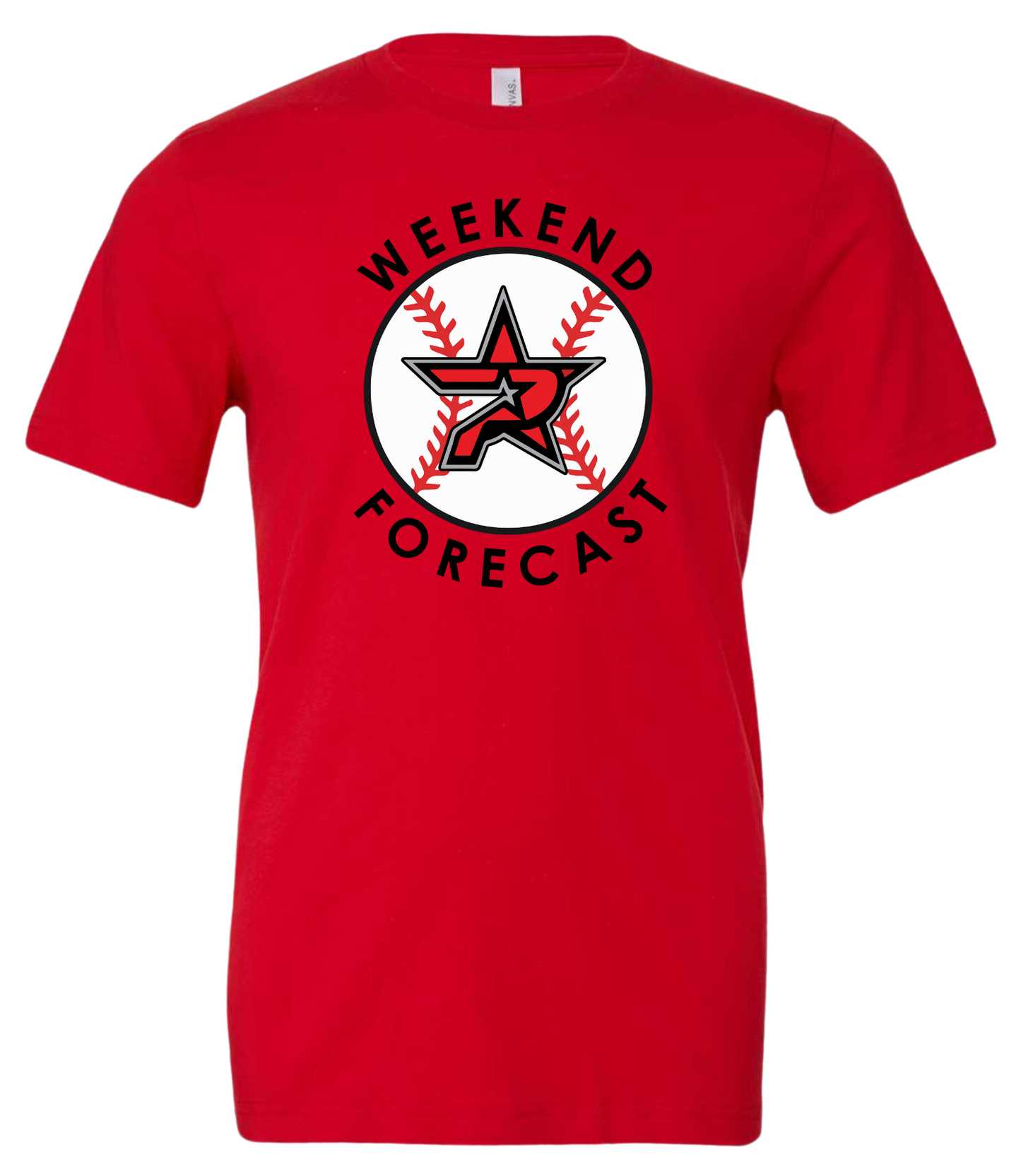 Adult T-shirt Prospects Weekend Forecast ( 3 Color Options )