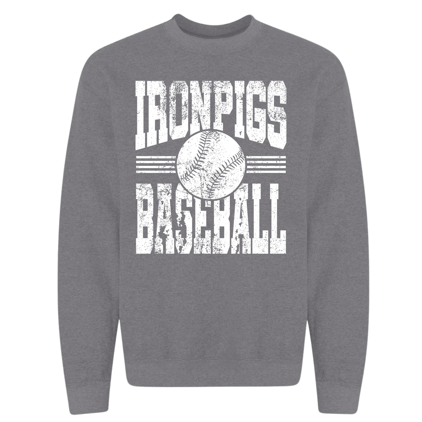 Distressed IronPigs BB Sweatshirt