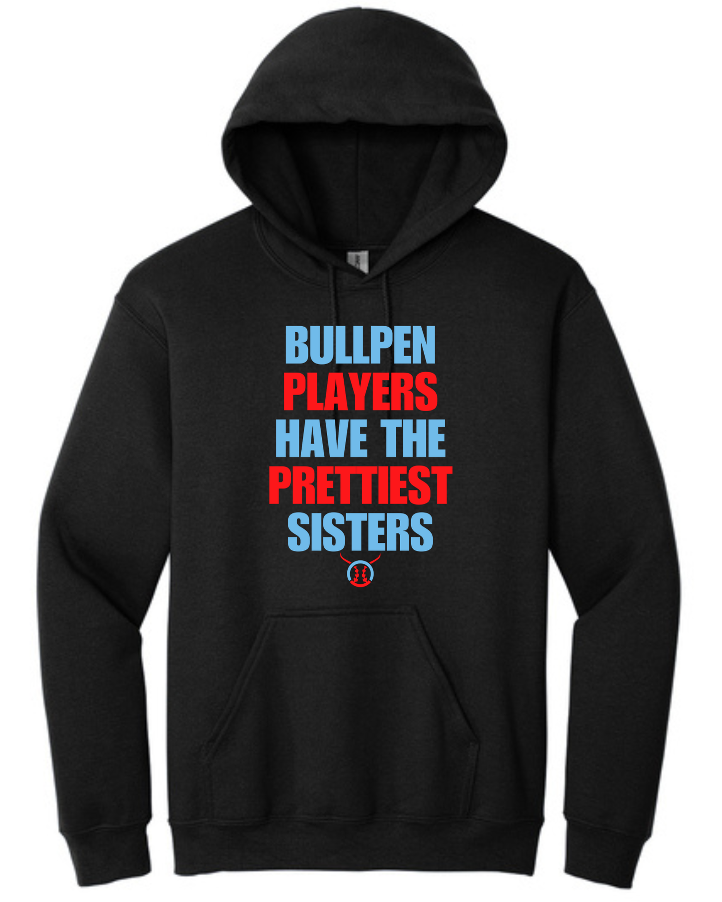 Bullpen Baseball Hooded Sweatshirt Option 13 (Multiple Color Options)