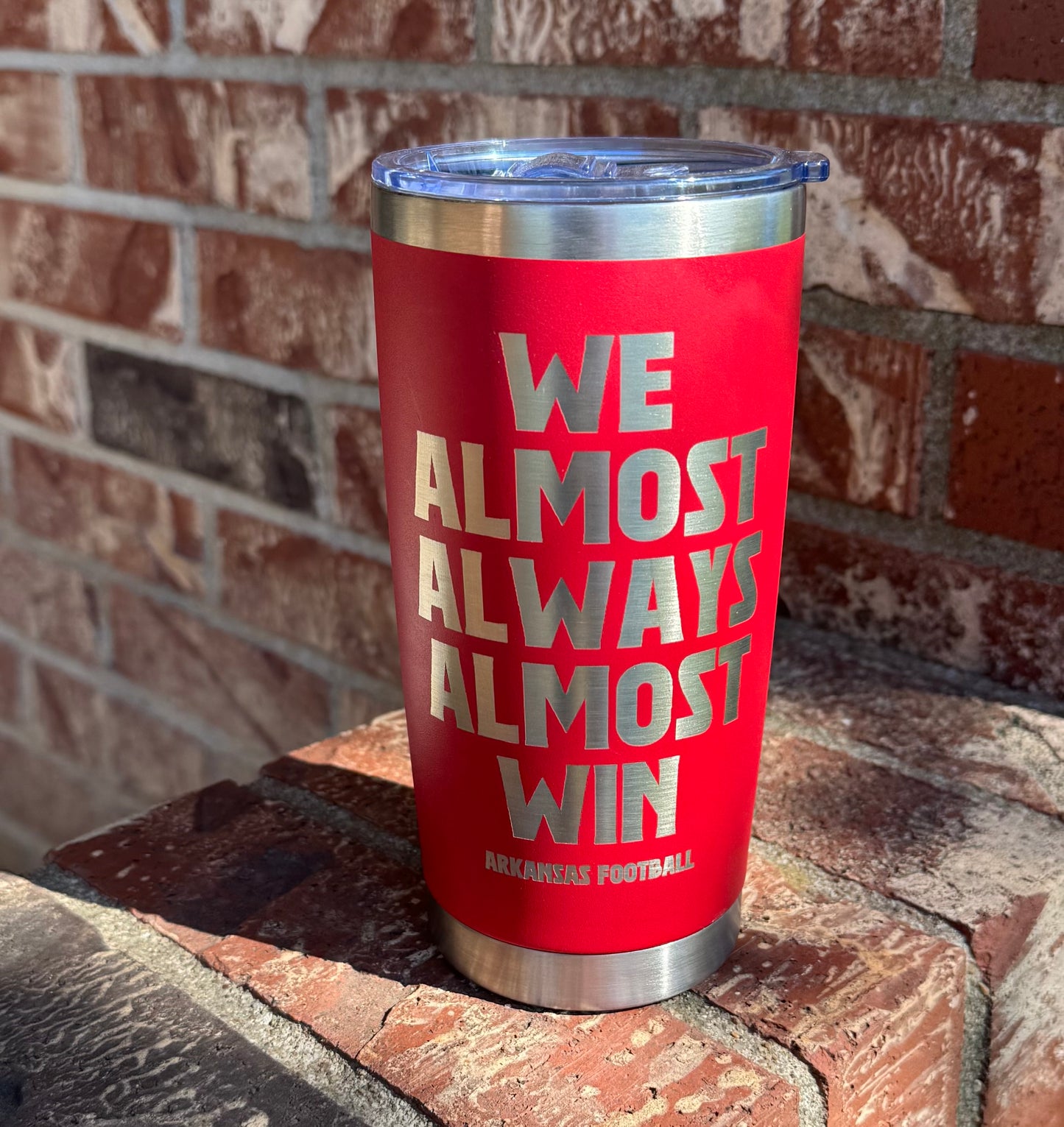 Arkansas Football 20oz Tumbler