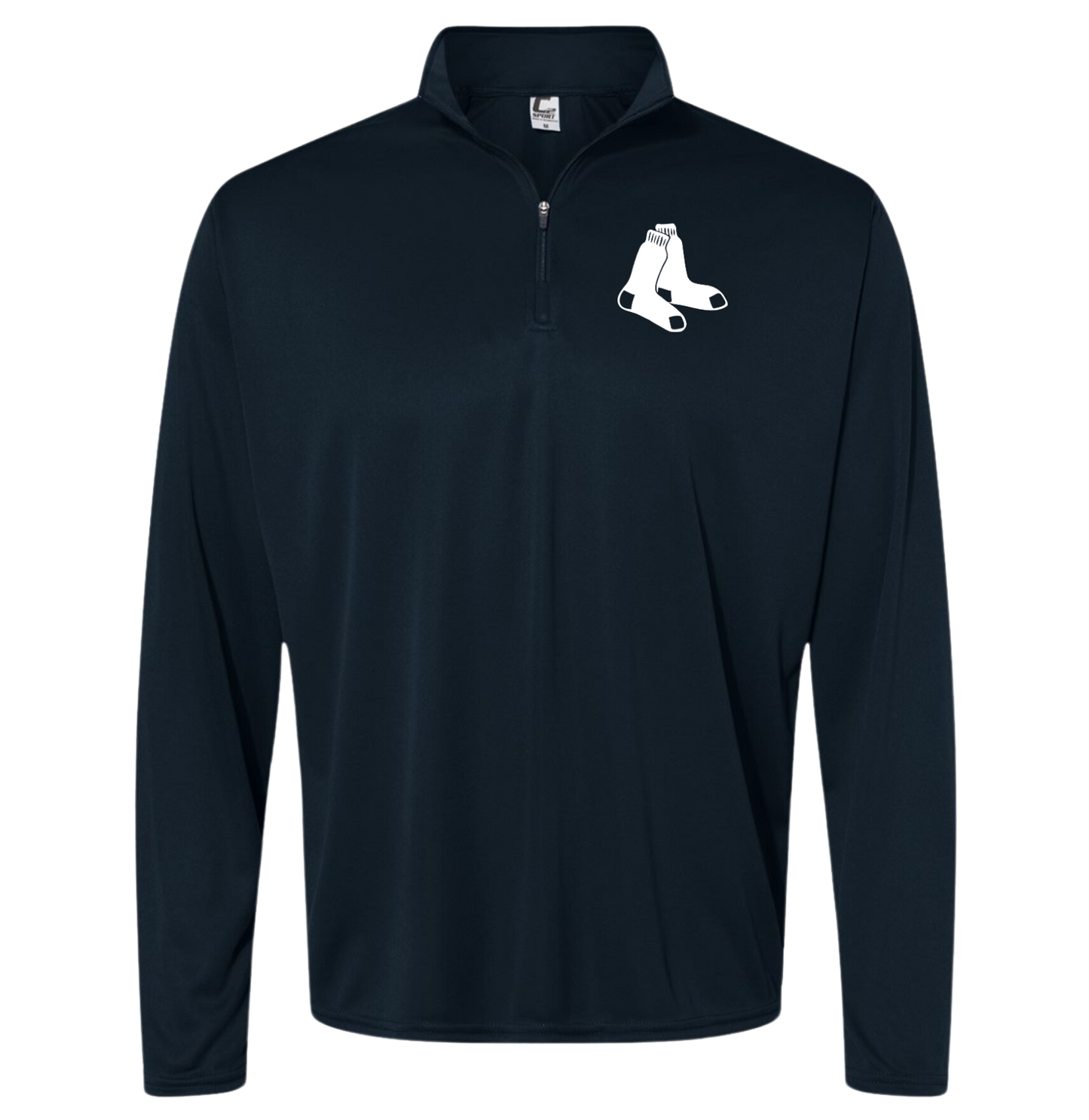 Socks Mens Quarter-Zip Pullover (3 Color Options)