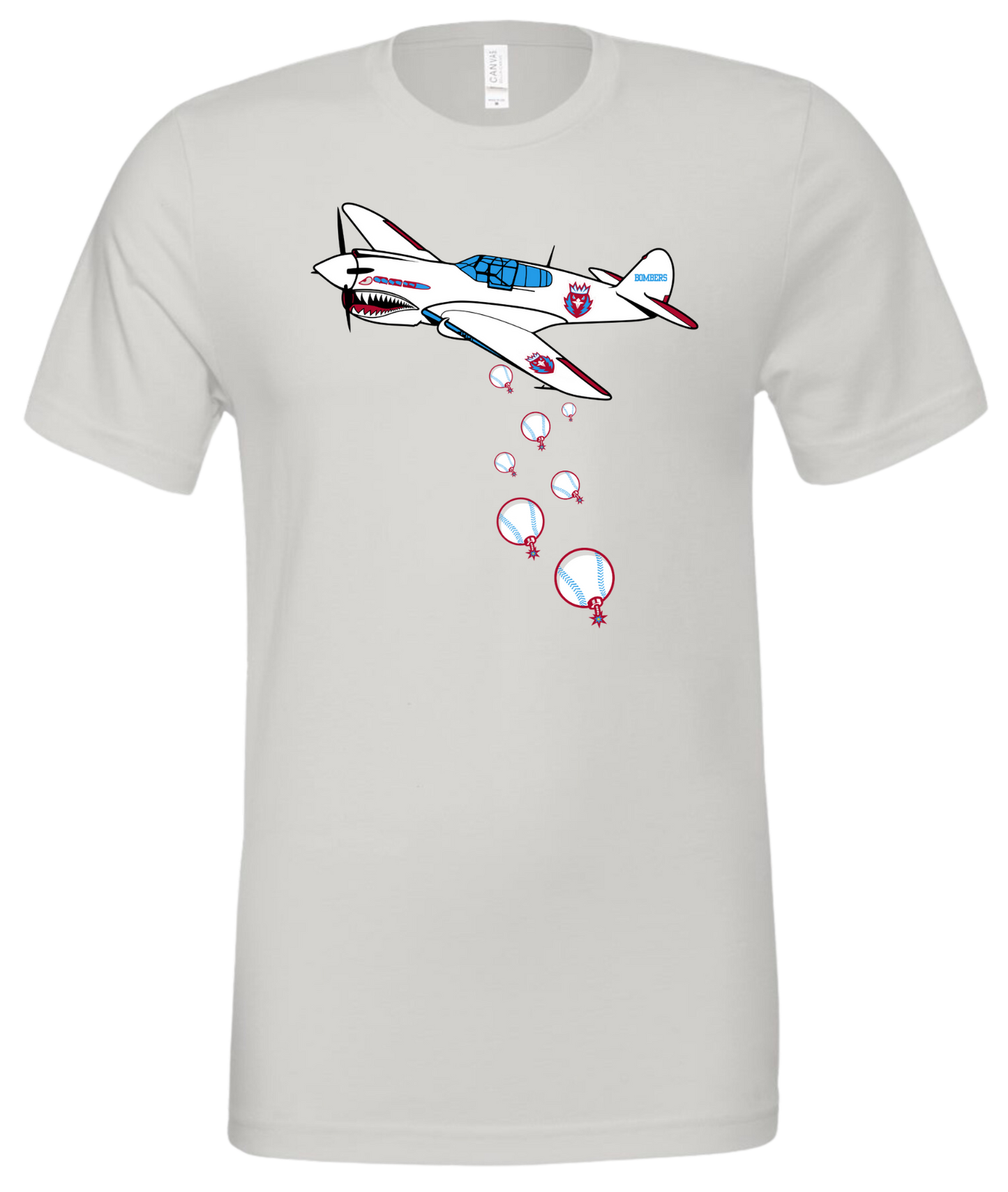 Adult Bomber Plane T-shirt