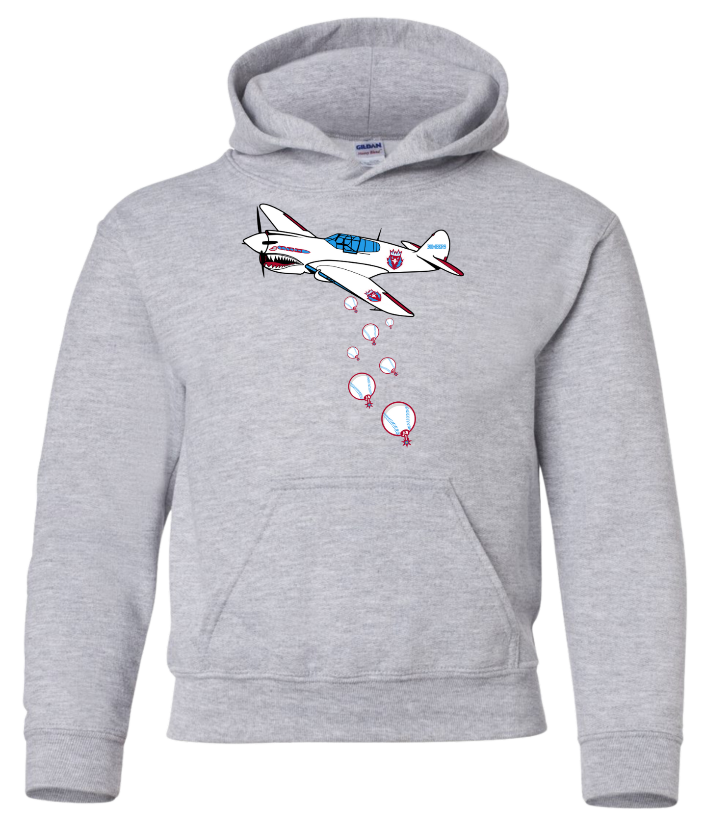 Youth Bomber Plane Hoodie