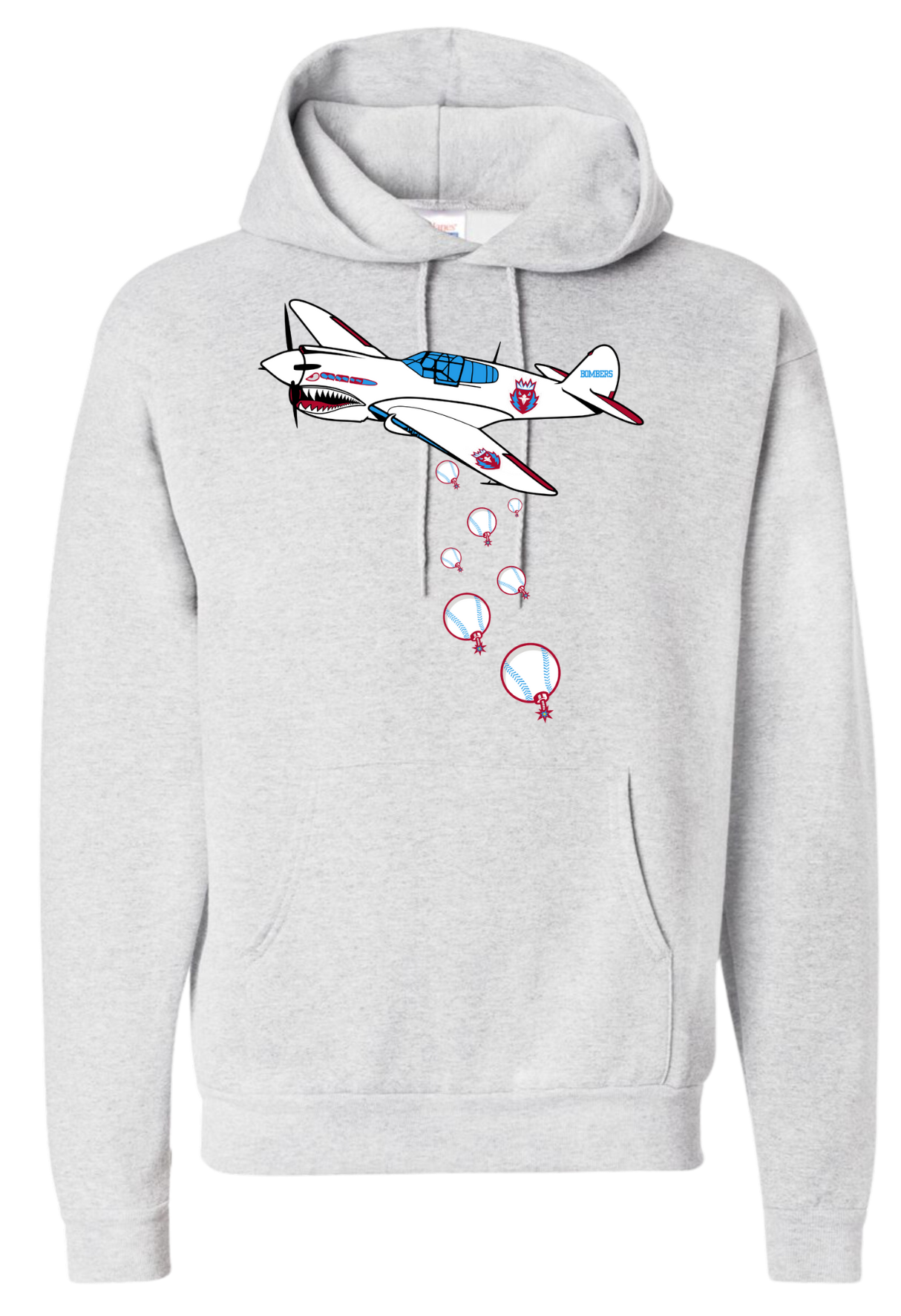 Adult Bombers Plane Hoodie