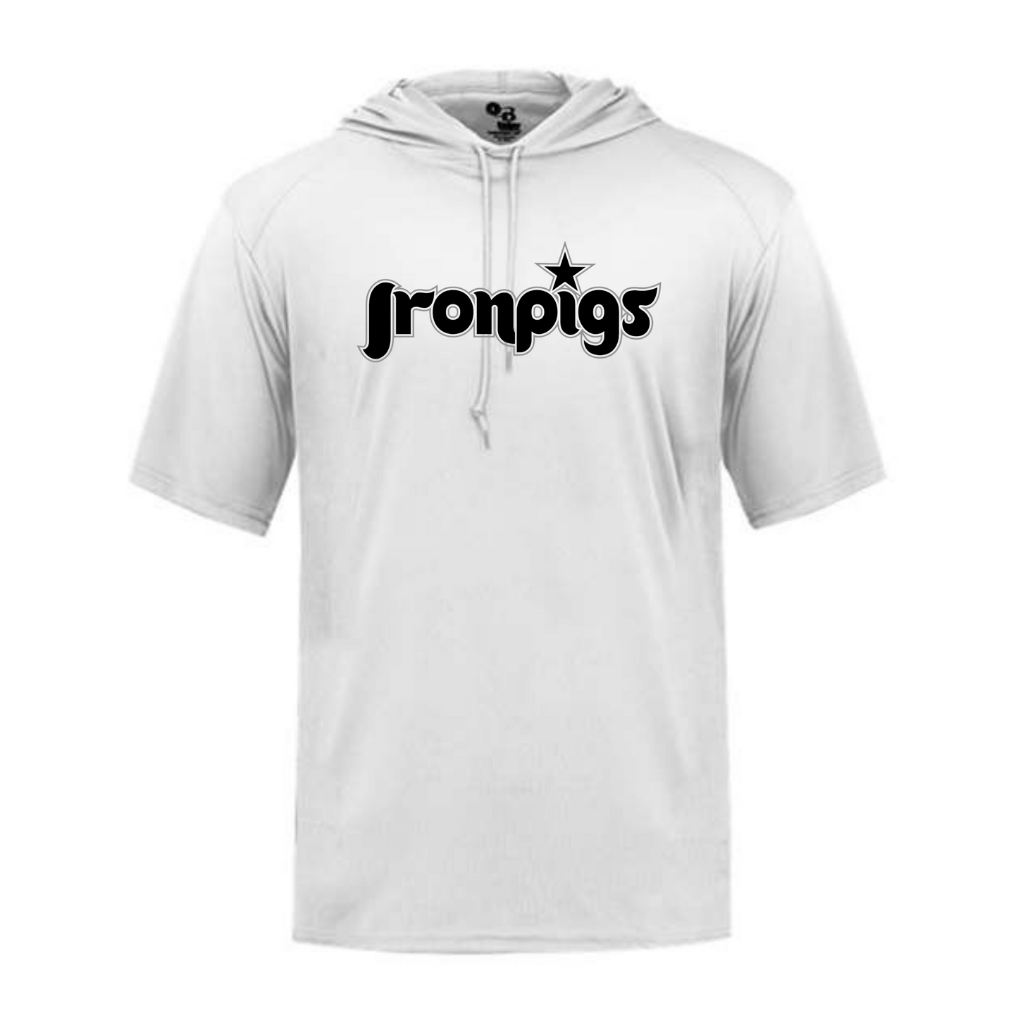 IronPig* Hooded T-shirt Short Sleeve