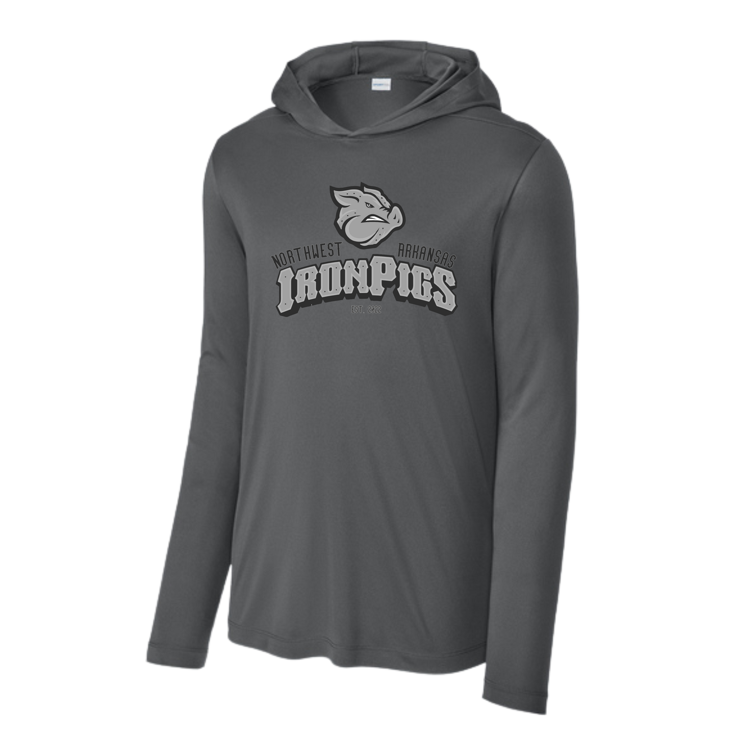 NWA Ironpigs Hooded T-shirt Long Sleeve