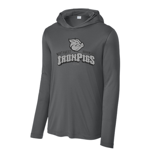 NWA Ironpigs Hooded T-shirt Long Sleeve