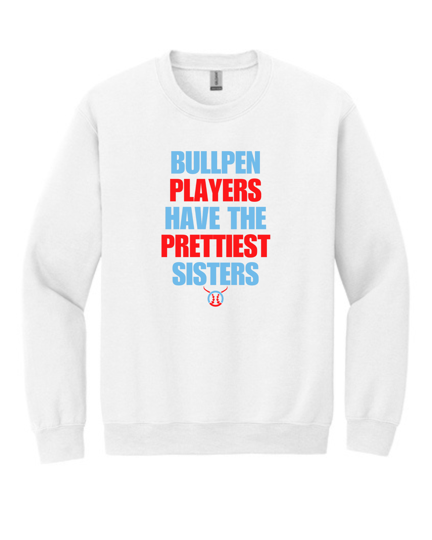 Youth Bullpen Baseball Sweatshirt Option 13 (Multiple Color Options)