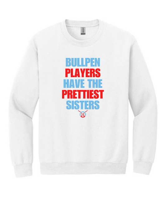 Youth Bullpen Baseball Sweatshirt Option 13 (Multiple Color Options)