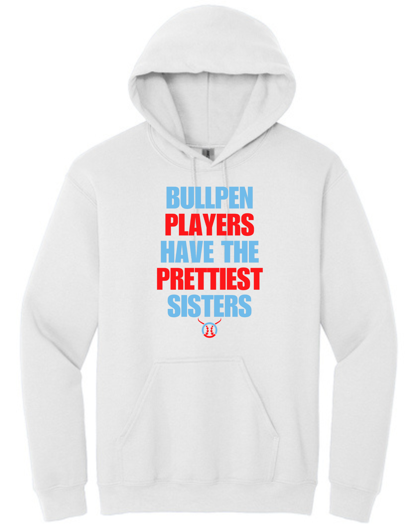 Bullpen Baseball Hooded Sweatshirt Option 13 (Multiple Color Options)