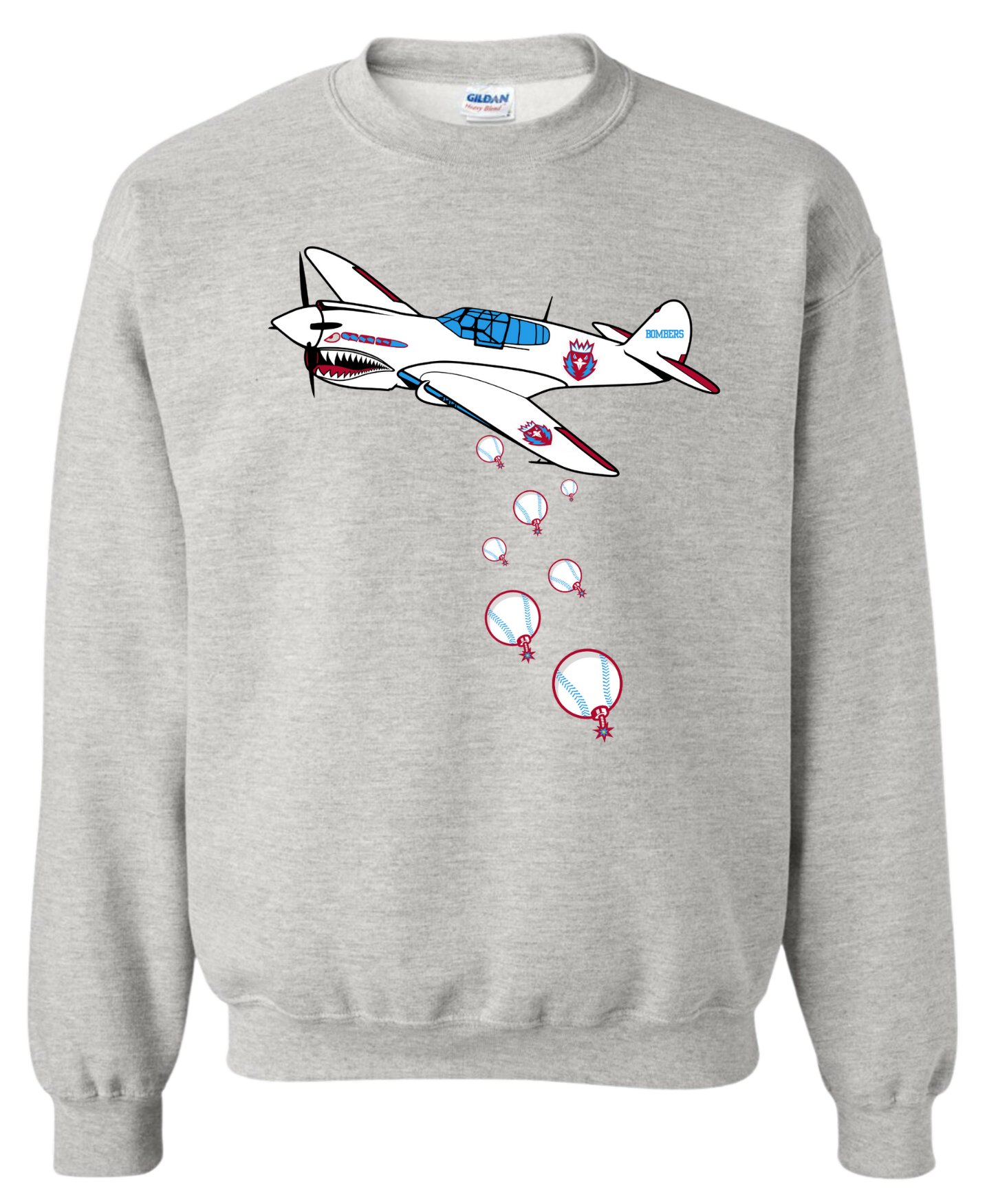 Adult Bombers Plane Sweatshirt