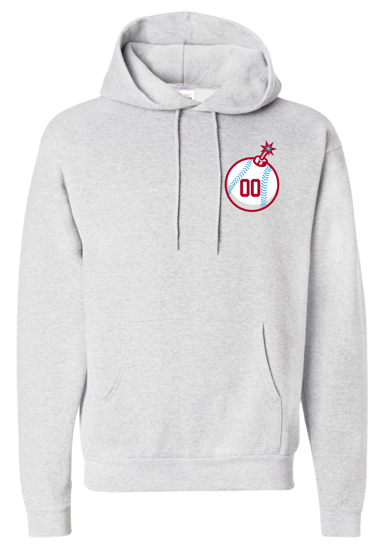 Adult Bombers Baseball Mom Hoodie