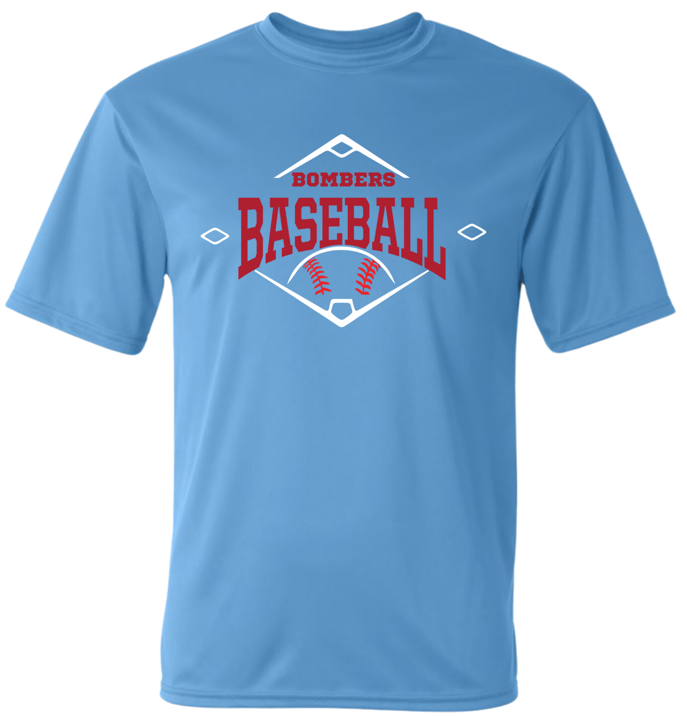 Adult Performance Bombers BB Diamond Ball T-shirt