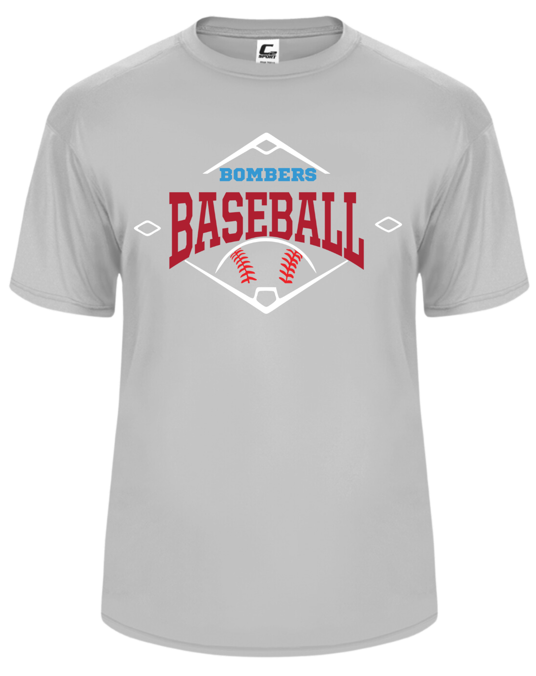 Adult Performance Bombers BB Diamond Ball T-shirt