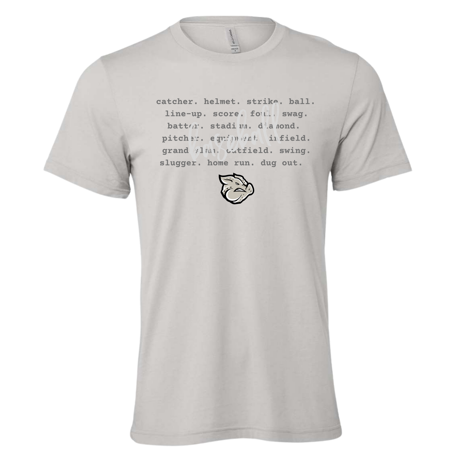 Words of Baseball T-Shirt