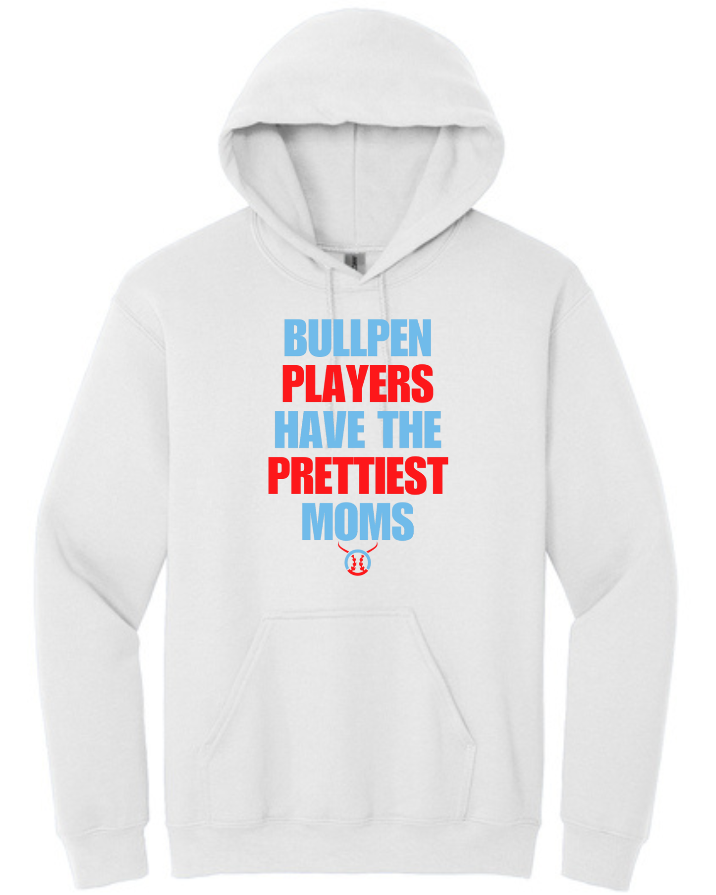 Bullpen Baseball Hooded Sweatshirt Option 12 (Multiple Color Options)