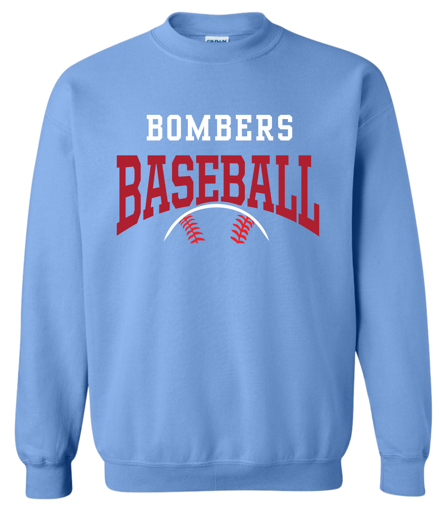 Adult Bombers Baseball w/ball Sweatshirt