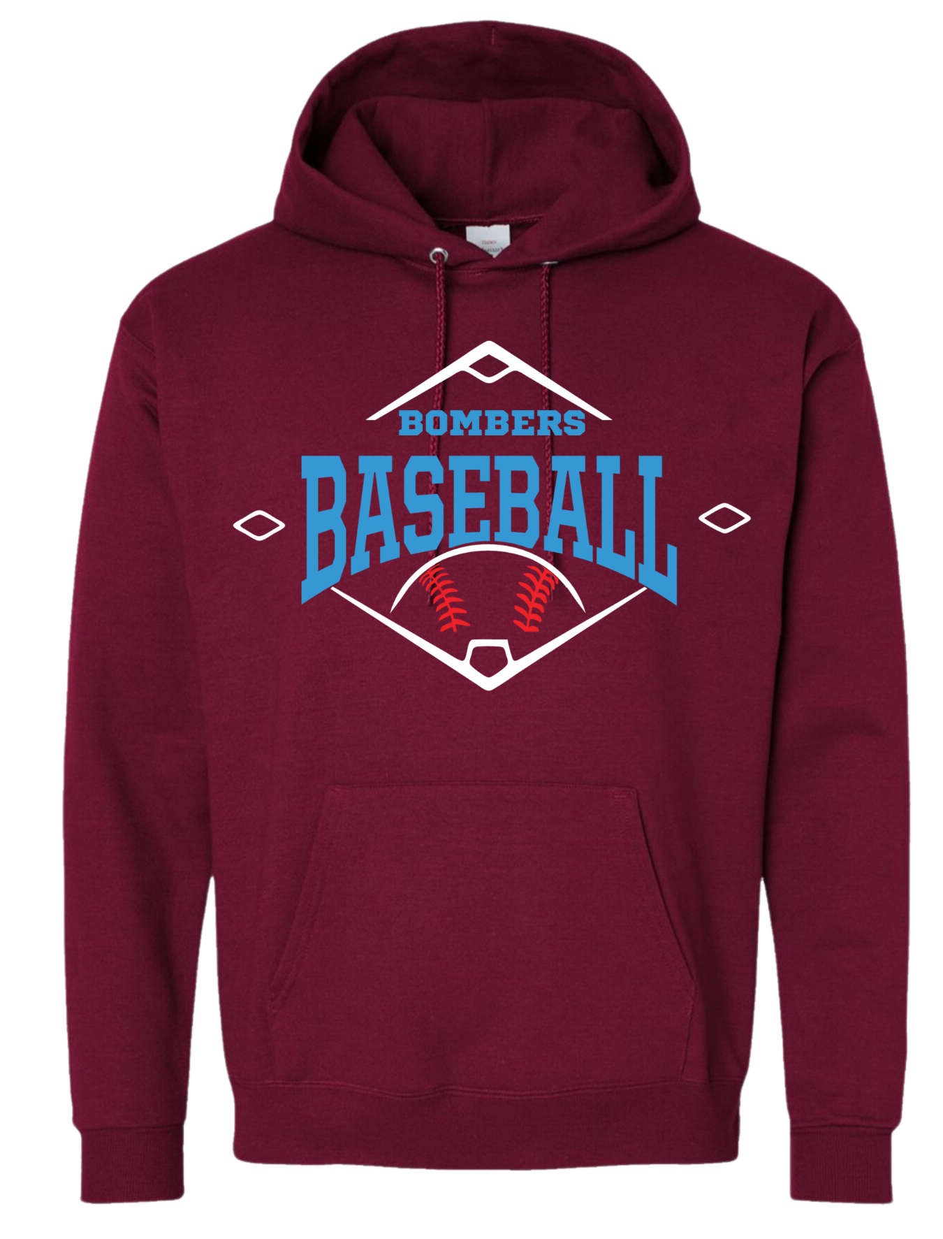 Adult Bombers BB Diamond Ball Hoodie