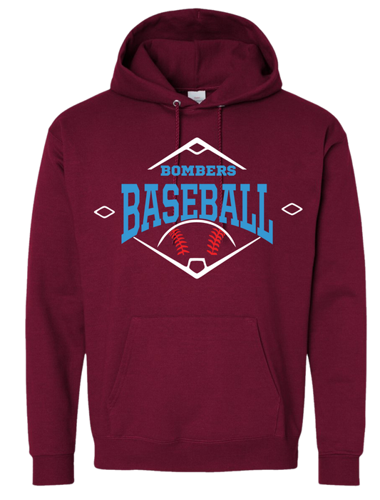 Adult Bombers BB Diamond Ball Hoodie