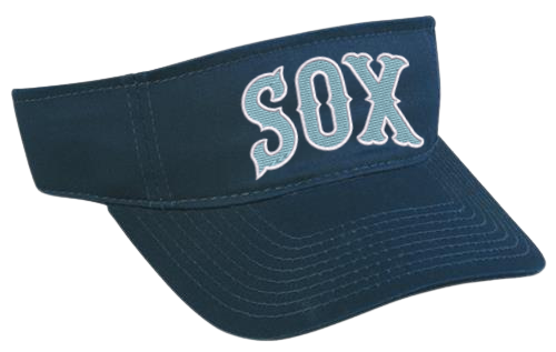 Sox (Navy) OC Visor Adult/Youth