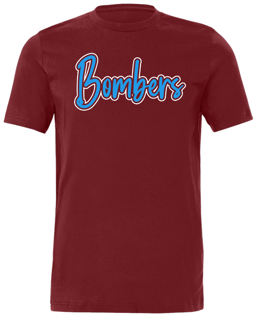 Adult Bombers Script T-shirt