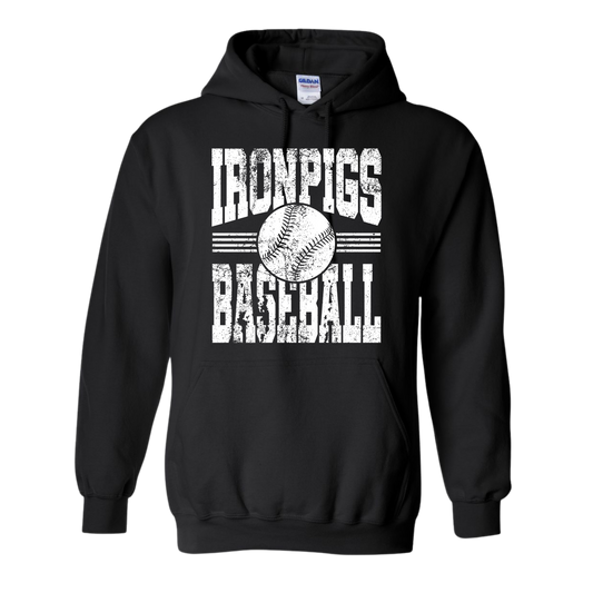 Distressed IronPigs SS Hoodie