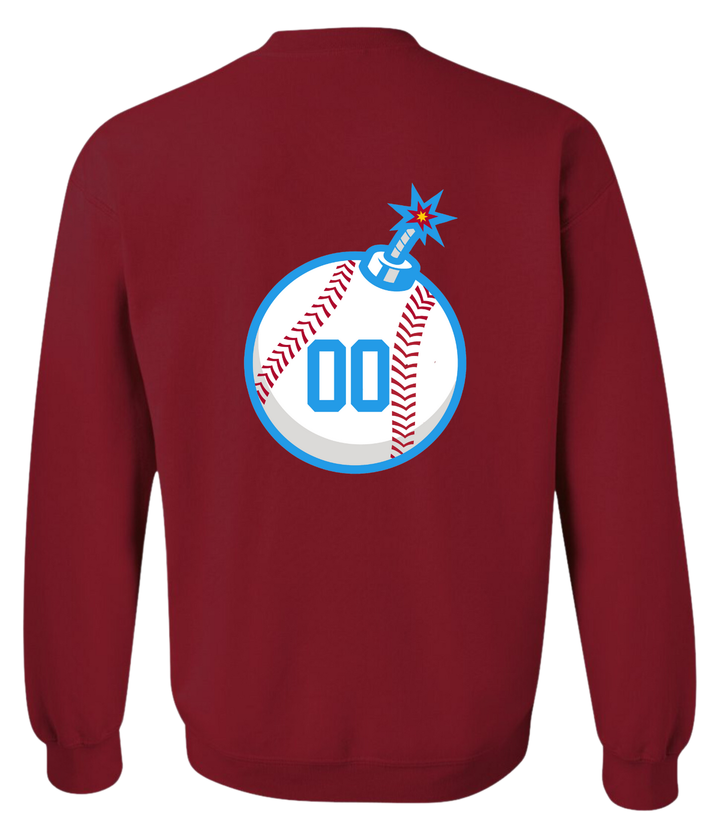 Adult Bombers Bat Sweatshirt