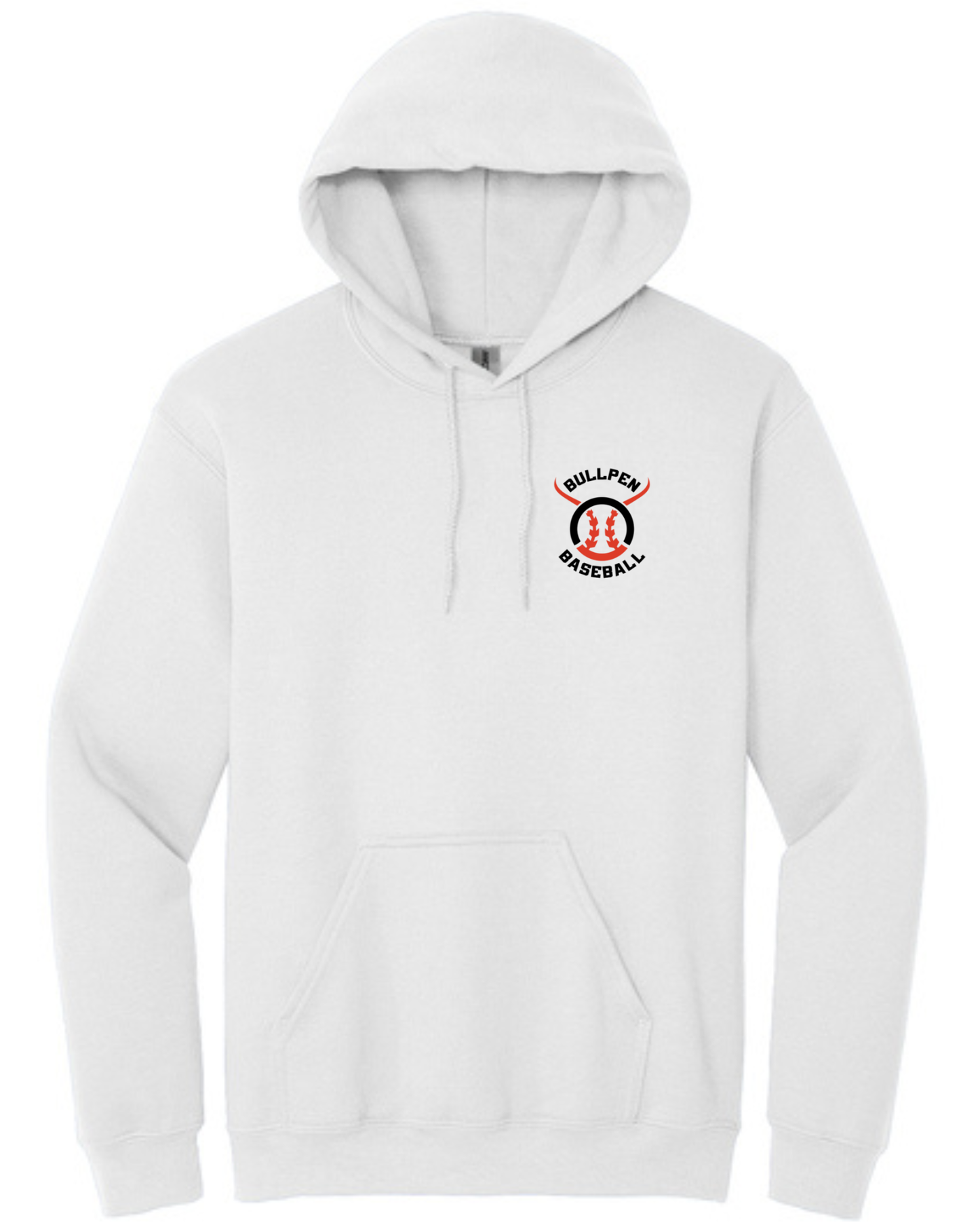 Bullpen Baseball Hooded Sweatshirt Option 1 (Multiple Color Options)