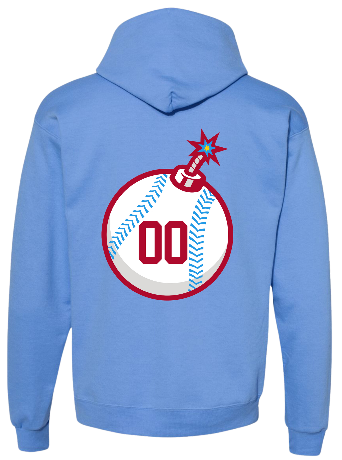 Adult Bombers Bat Hoodie