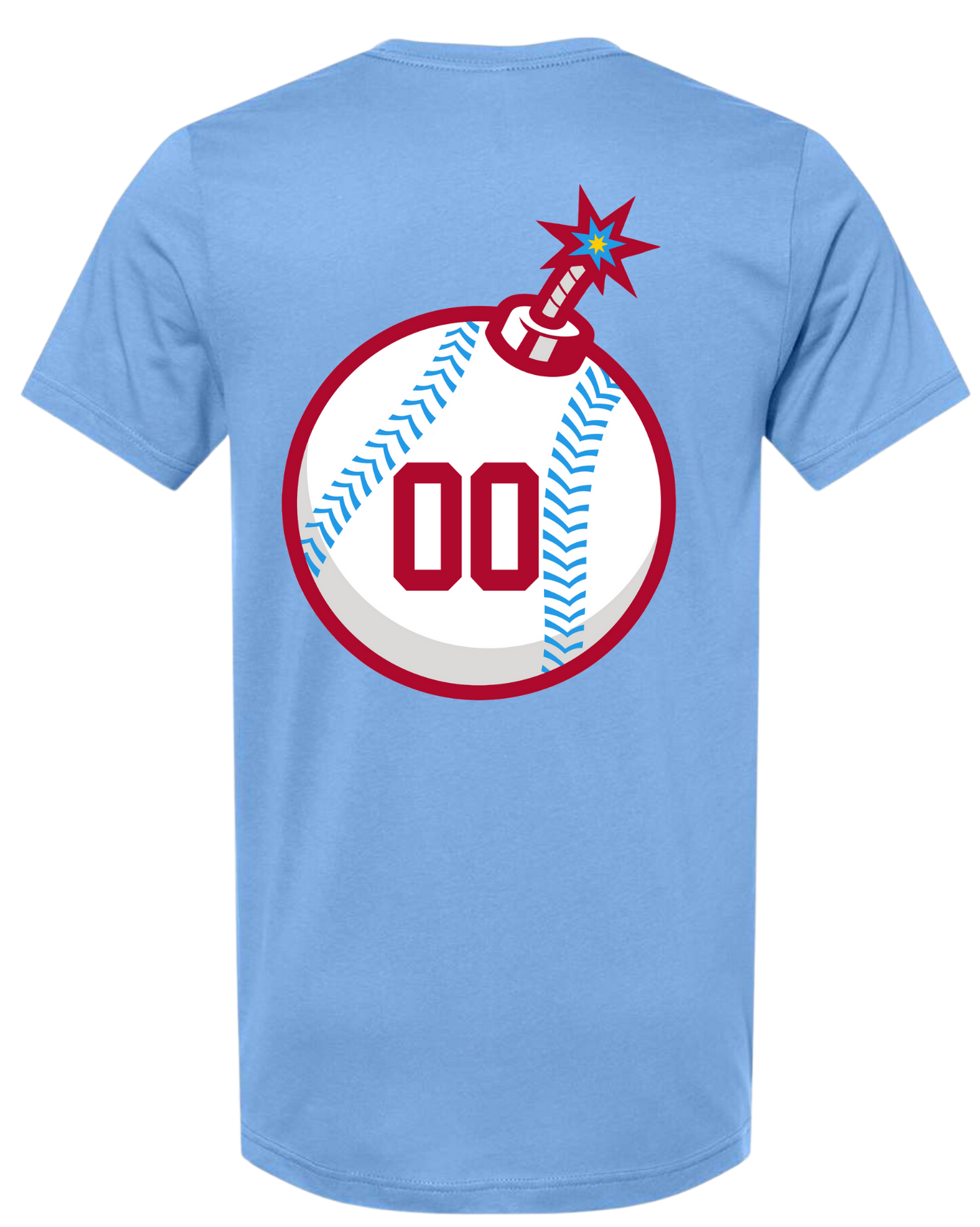 Adult Bombers Bat T-shirt