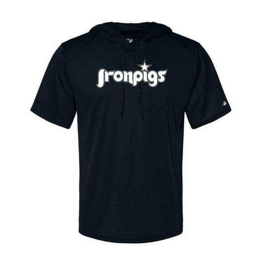 IronPig* Hooded T-shirt Short Sleeve