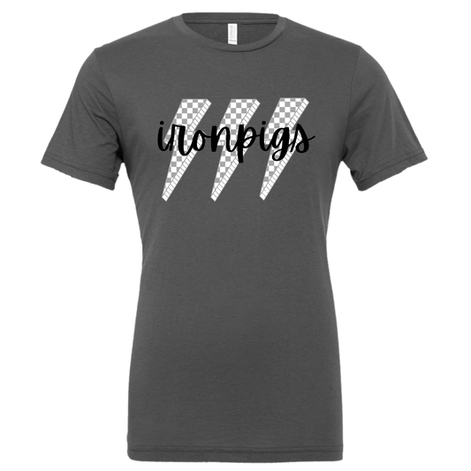 Checkered IronPigs T-Shirt