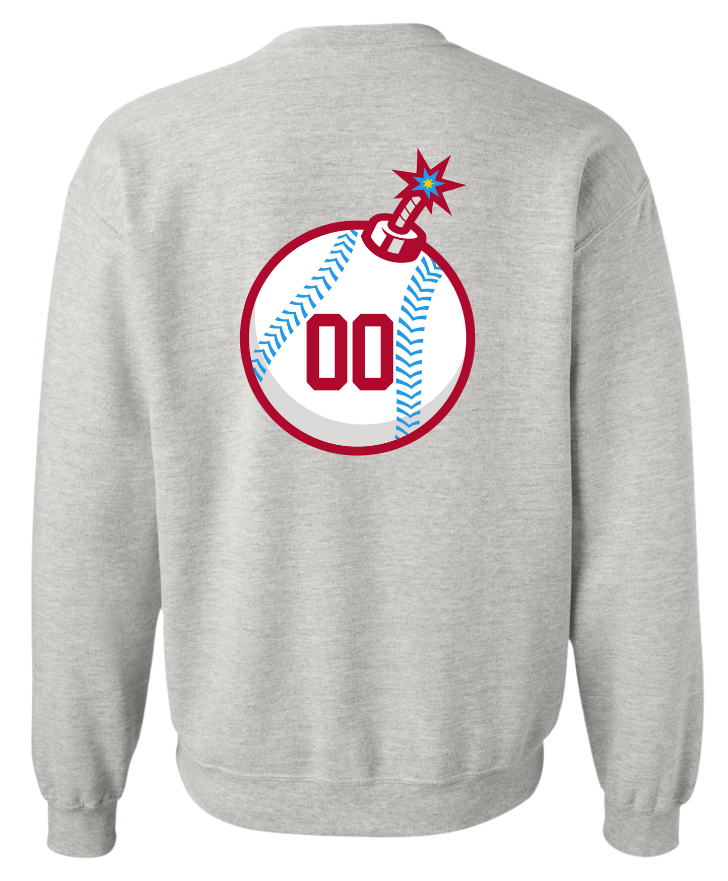 Adult Bombers Bat Sweatshirt