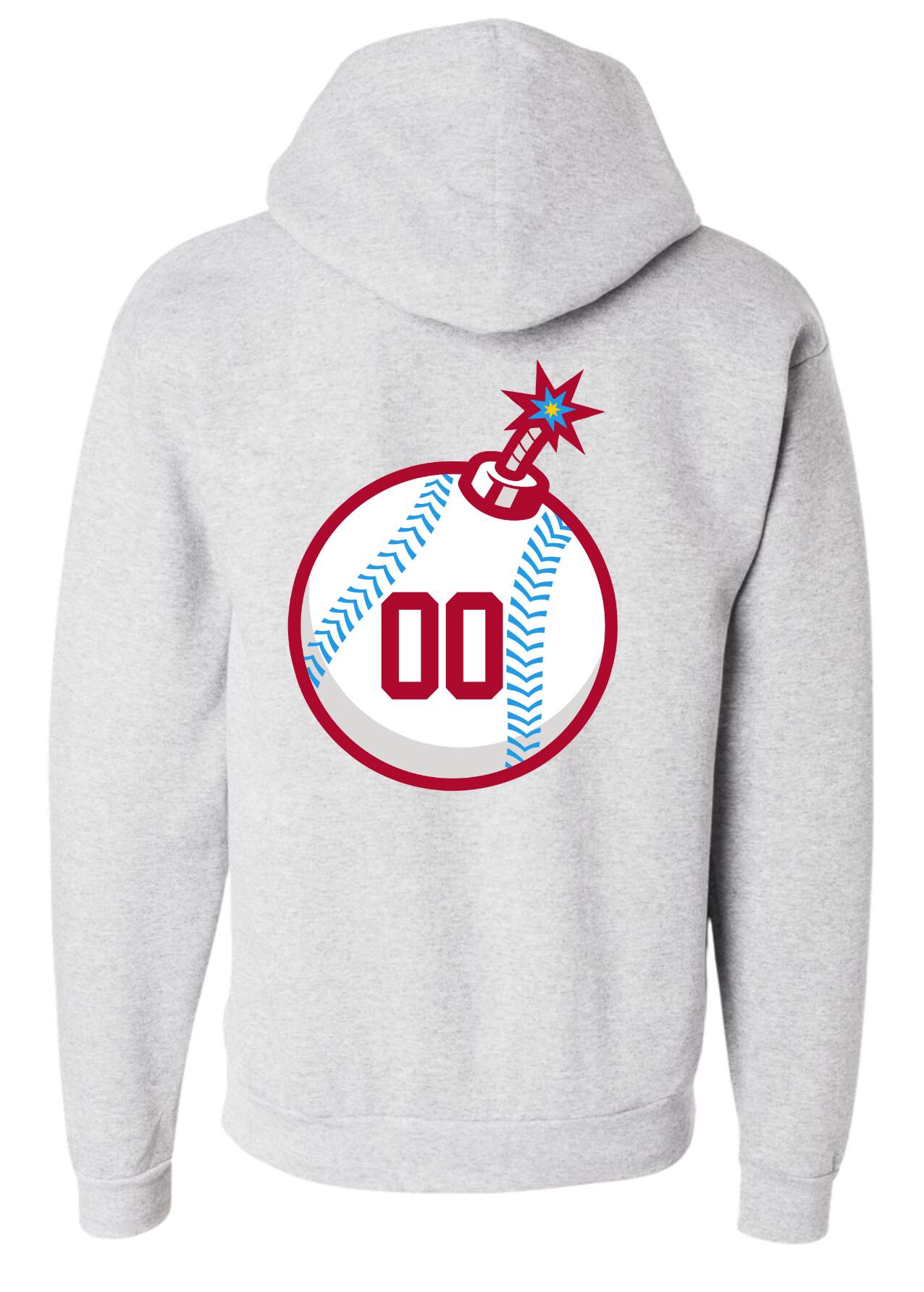 Adult Bombers Bat Hoodie