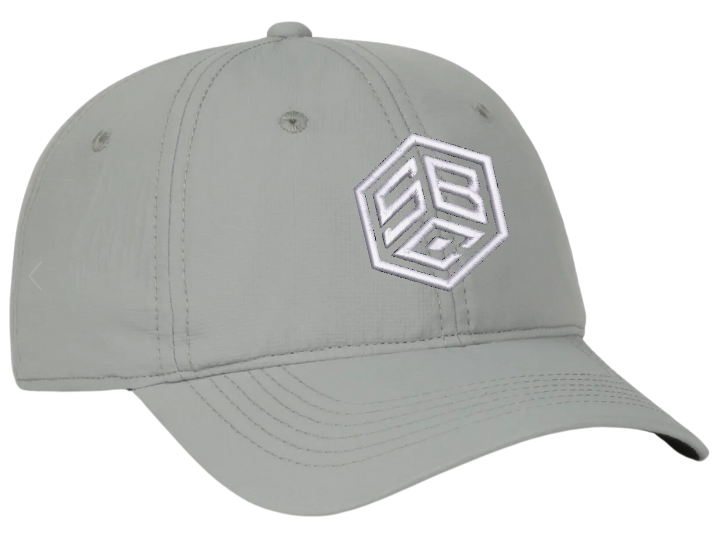 SBC White Center Ladies Performance Pony Cap