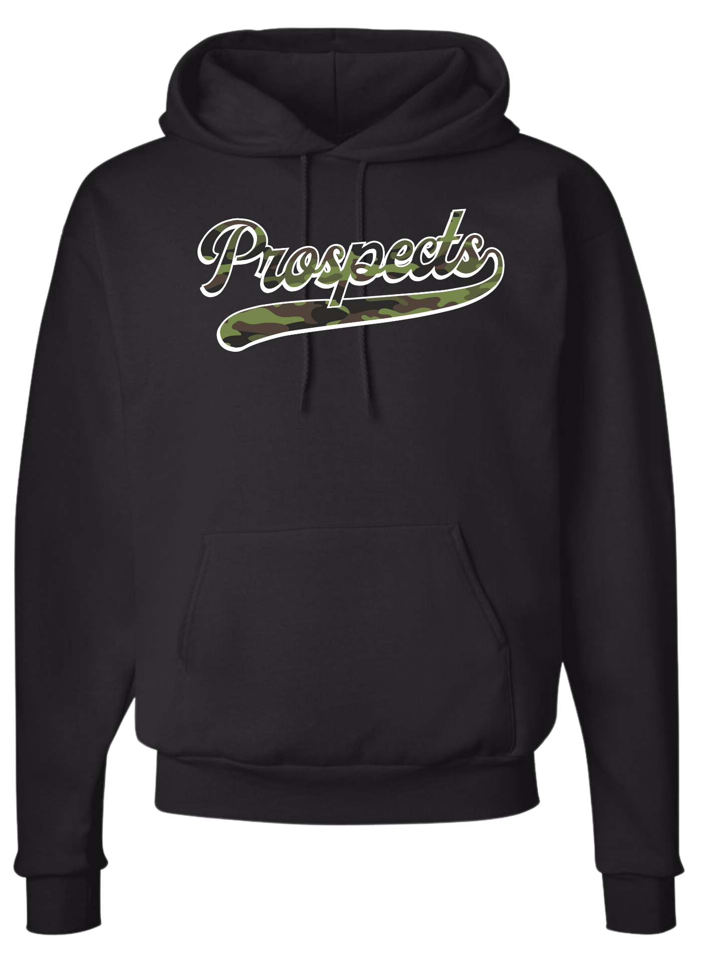 Adult Hoodie Camo Prospects Baseball ( 4 Color Options )