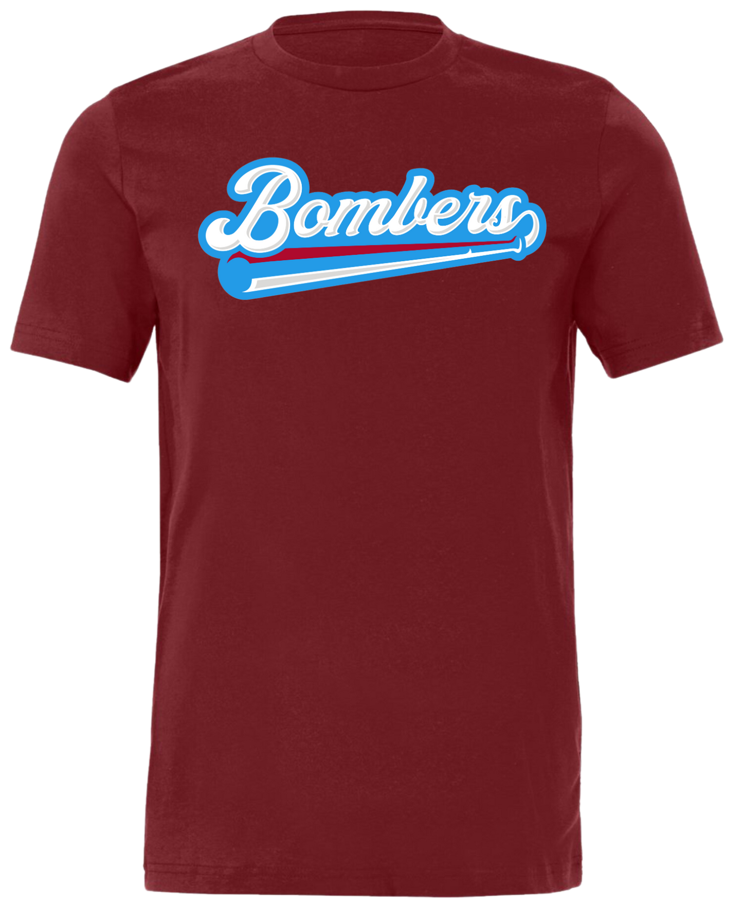 Adult Bombers Bat T-shirt