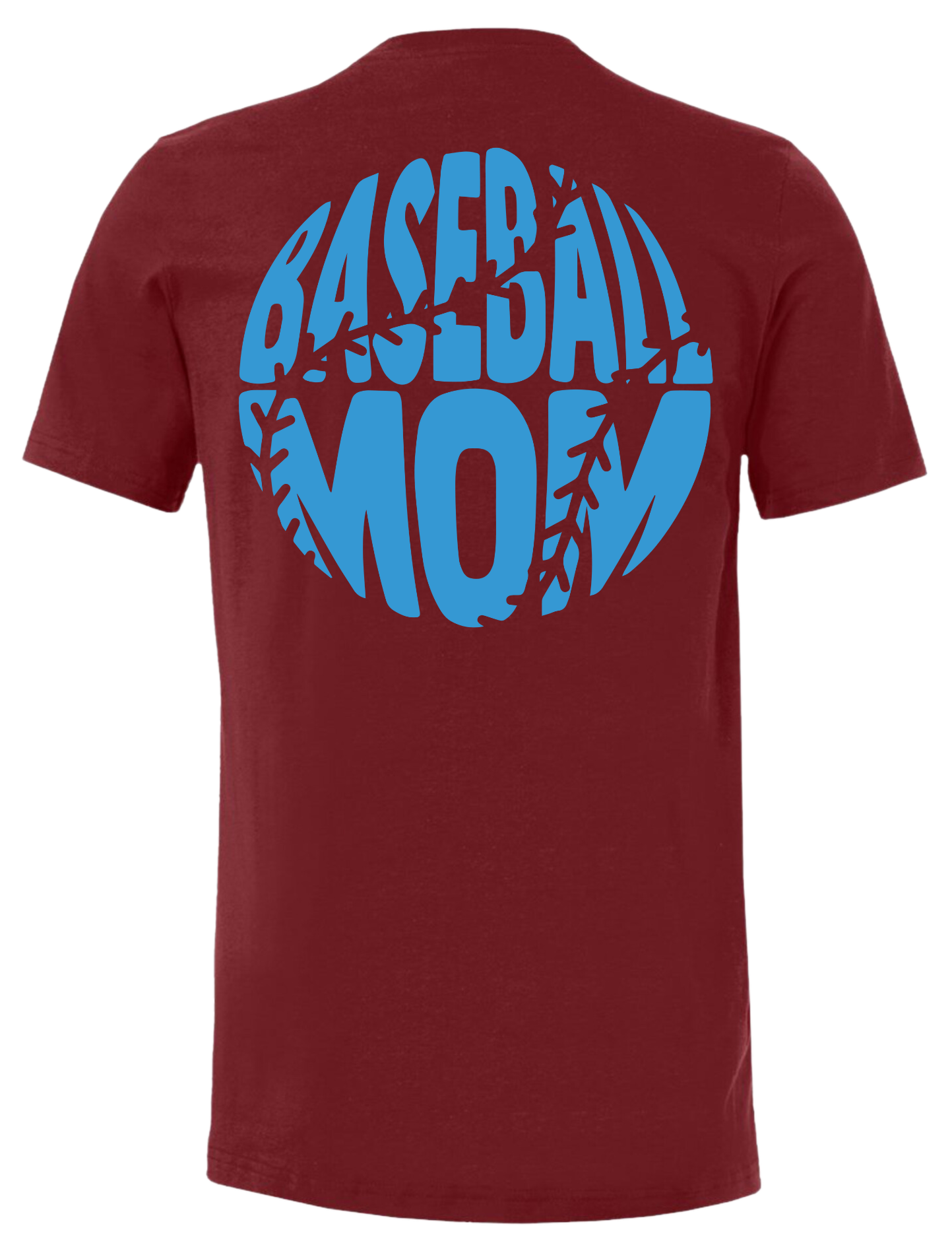 Adult Bombers Baseball Mom T-shirt