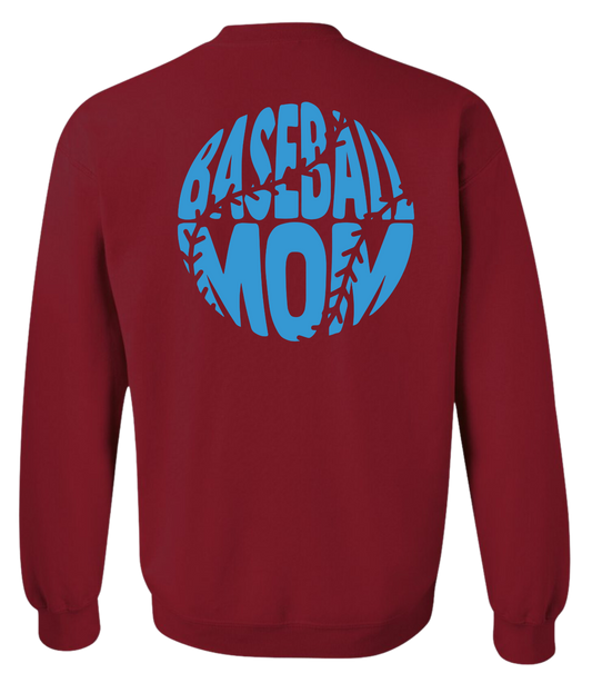 Adult Bombers Baseball Mom Sweatshirt