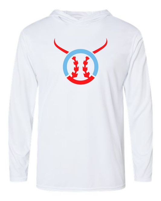 Youth Bullpen Baseball Hooded Performance T-shirt Option 3 (Multiple Color Options)