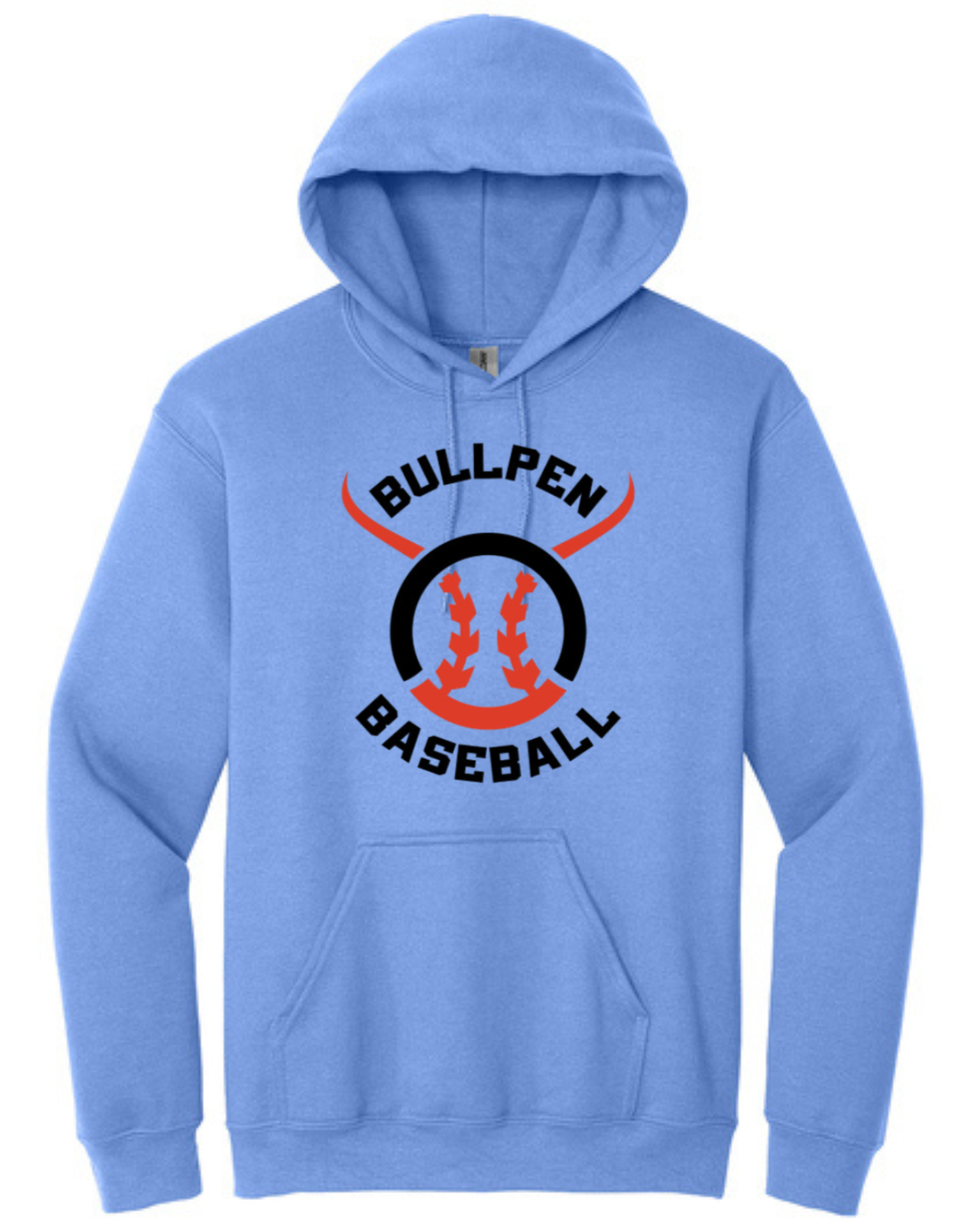 Bullpen Baseball Hooded Sweatshirt Option 2 (Multiple Color Options)